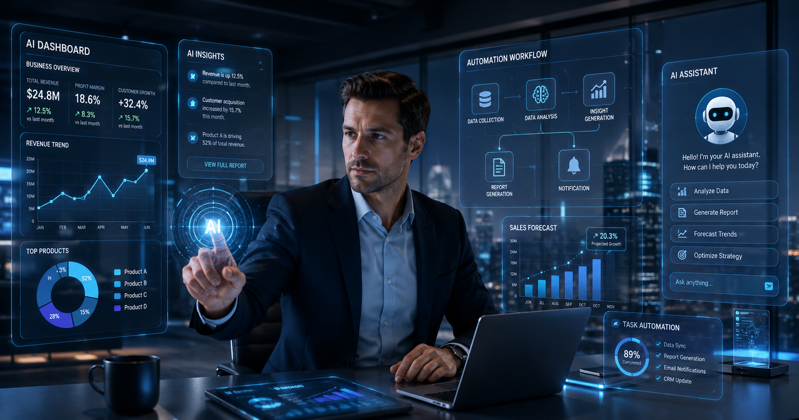 How AI Can Save 20+ Hours Every Week for Business Owners